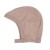 Czapeczka niemowlęca 100% wełna Merino Burnt Rose - strona lewa