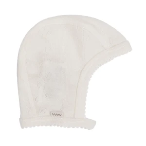 Czapeczka niemowlęca 100% wełna Merino Natural 
