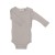 Body z długim rękawem 100% wełna Merino Soft Dove