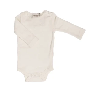 Body z długim rękawem 100% wełna Merino Natural