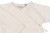 Zbliżenie na kaftanik kopertowy z długim rękawem 100% wełna Merino Natural