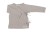 Kaftanik kopertowy z długim rękawem 100% wełna Merino Soft Dove