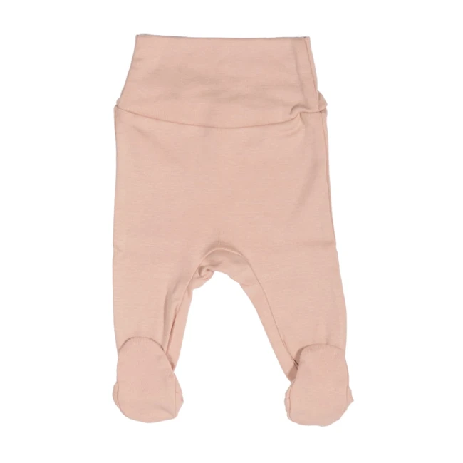 Legginsy w kolorze subtelnego różu (Rose) z zestawu prezentowego dla noworodka w rozmiarze 56 - Outlet