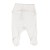 Legginsy w kolorze białym (Gentle White) z zestawu prezentowego dla niemowlaka w rozmiarze 62